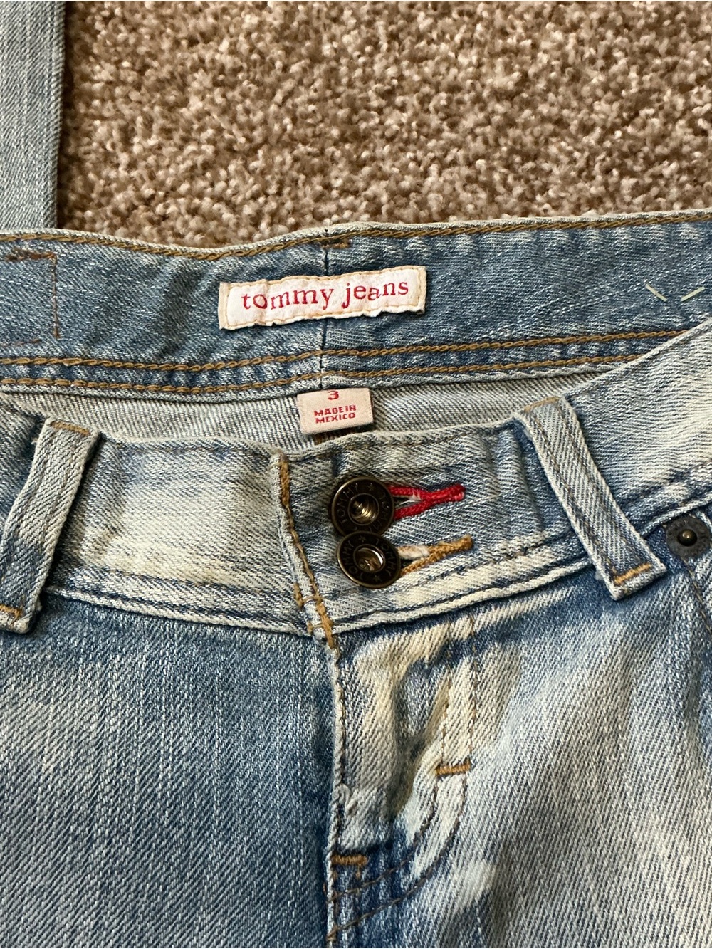 Tommy Hilfiger Women's Light Blue Boyfriend Jeans